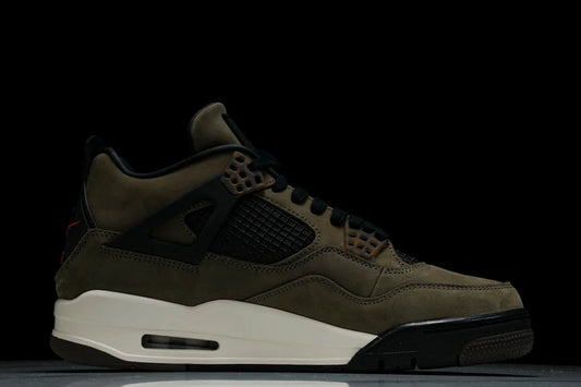 Travis Scott AJ4 Retro 'Olive Mocha' (Friends & Family)