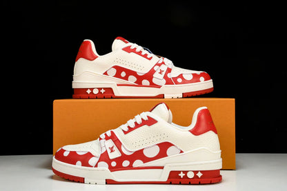 Louis Vuittоп Trainer Low by Yayoi Kusama 'Red'