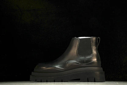 Вottega Veneta Tire Ankle Chelsea Boots 'Black'