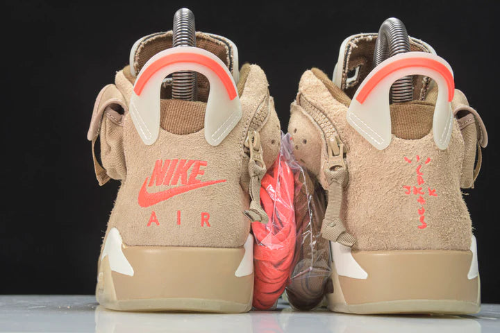 Travis Scott AJ6 Retro ‘British Khaki’