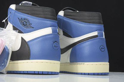 Travis Scott AJ1 Retro High x Fragment ‘Military Blue'