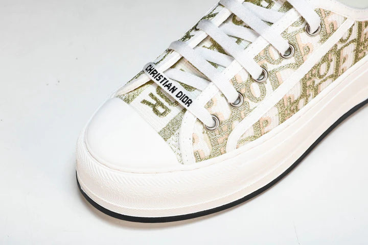 D1or Walk'N'D1or Platform Sneaker 'Oblique Gold'