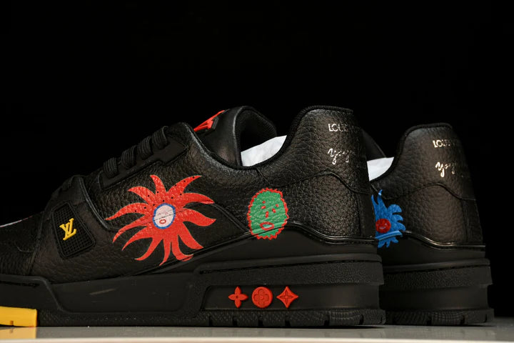 Louis Vuittоп Trainer Low by Yayoi Kusama 'Black Print'