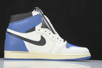 Travis Scott AJ1 Retro High x Fragment ‘Military Blue'