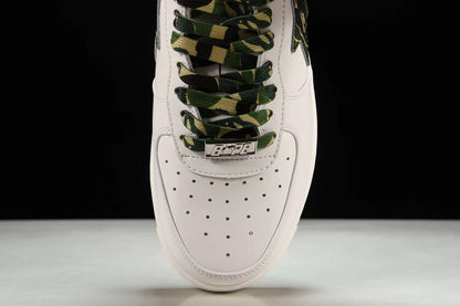 A Bathing Ape Bape Sta ‘White ABC Camo Green'