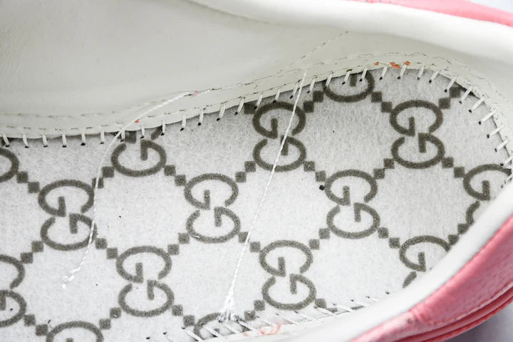 Guссi Ace Web 'Pink Monogram'