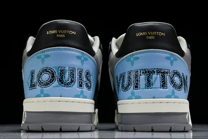 Louis Vuittоп Trainer Low Velcro Strap 'Blue Black'