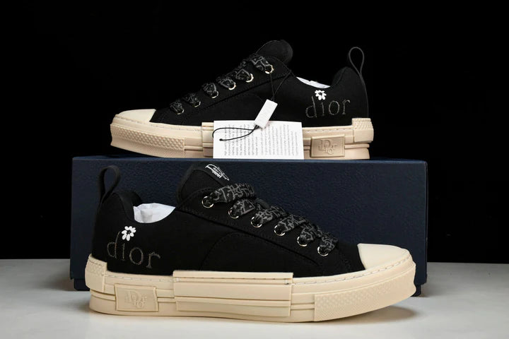 D1or B23 Skater Low x ERL 'Black Canvas'