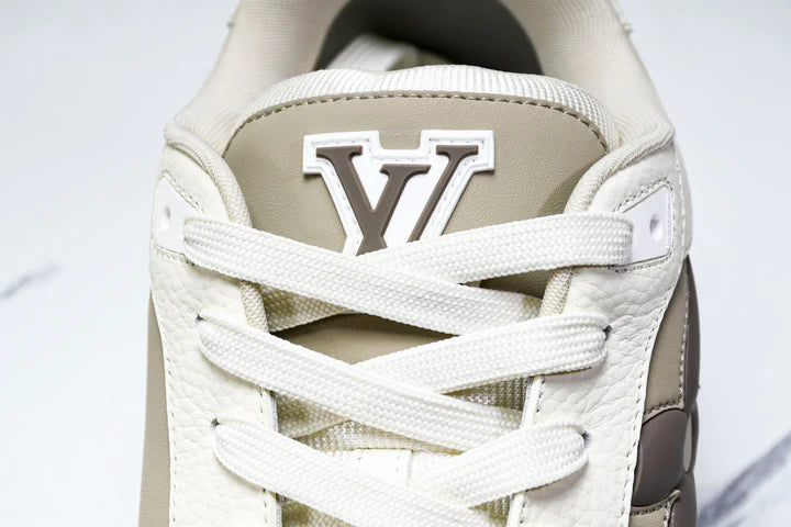 Louis Vuittоп Trainer Low Velcro Strap 'Brown White'