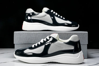 Prada America's Cup Sneaker 'Navy Blue Silver'