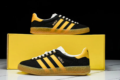 Guссi x Gazelle 'Black GG Monogram'