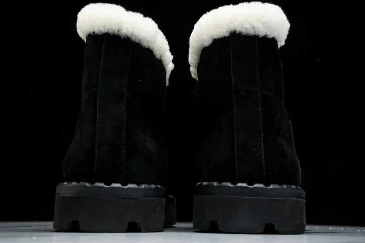 Prada Suede Booties 'Black'